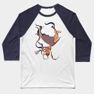 Girl dancing underwater Baseball T-Shirt